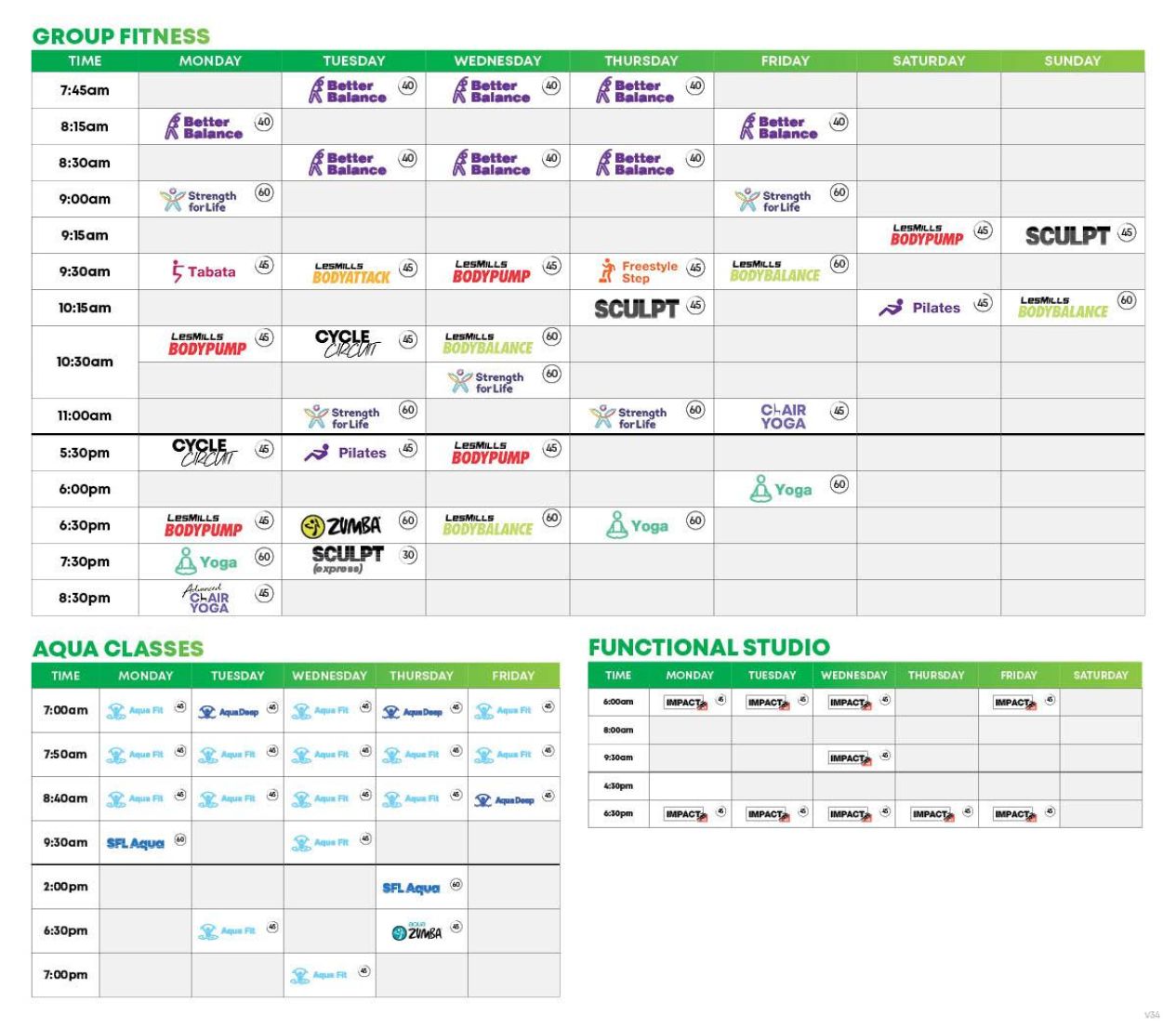 The Parks GF Timetable v34 WEB